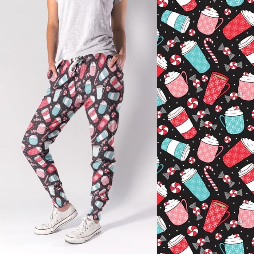 Peppermint Cocoa Joggers